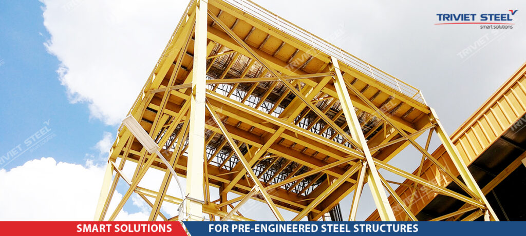 Steel structures meet a variety of design requirements and bring highlights to the project