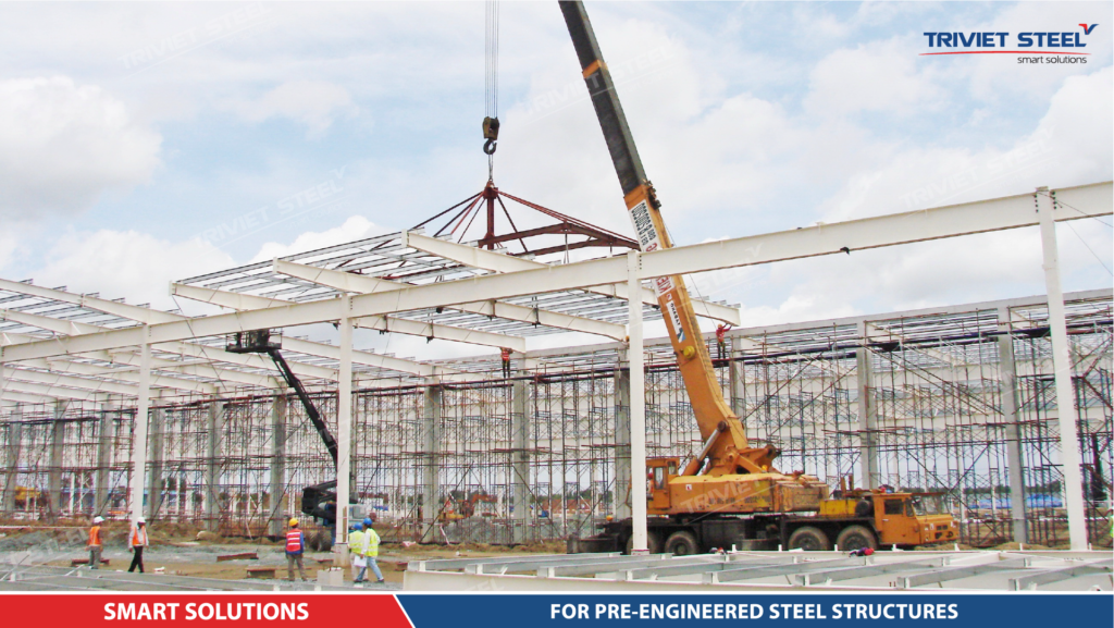 Tri Viet Steel always ensures fast and on-schedule construction