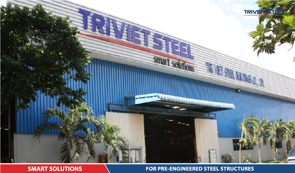 Tri Viet Steel is a professional company operating in the field of construction and design of prefabricated steel workshop.