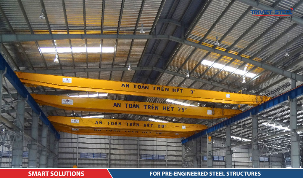 What is an overhead crane? Types of overhead cranes for factories and their installation methods.